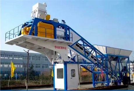 免基礎攪拌站的生產工藝描述