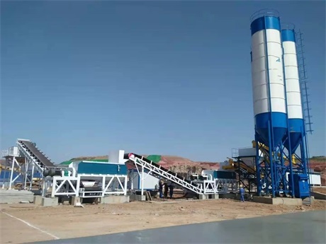 環保600型水穩二次攪拌站設備